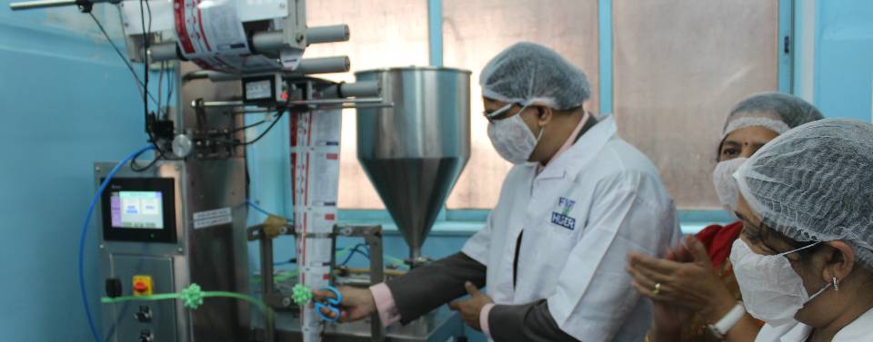 New Packaging Machine At Sion Nrrtc